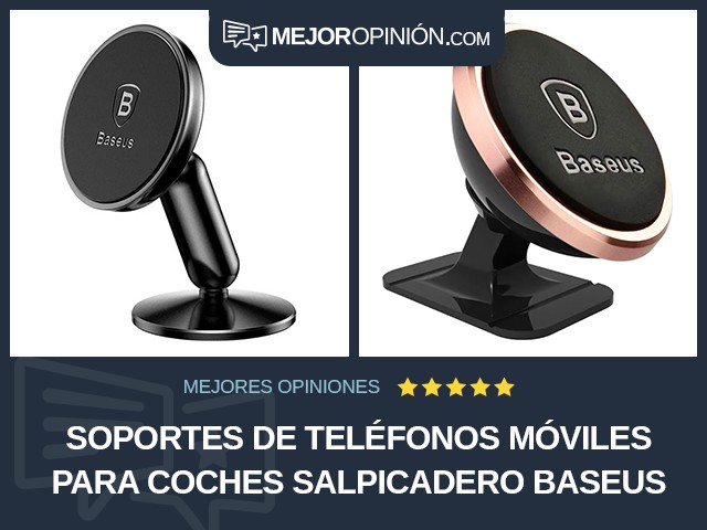 Soportes de teléfonos móviles para coches Salpicadero Baseus