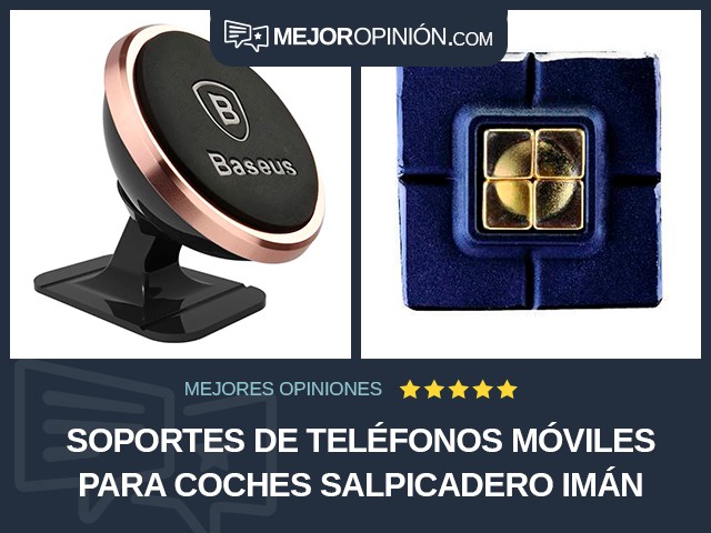 Soportes de teléfonos móviles para coches Salpicadero Imán