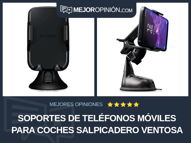 Soportes de teléfonos móviles para coches Salpicadero Ventosa