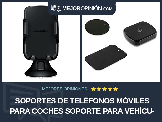 Soportes de teléfonos móviles para coches Soporte para vehículo Salpicadero