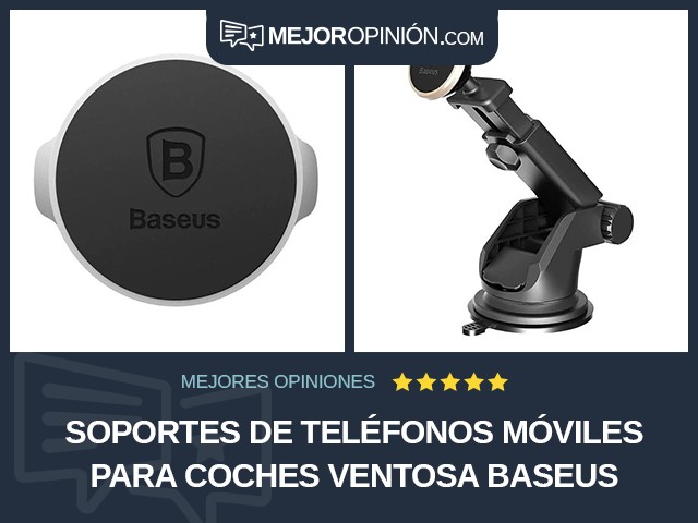 Soportes de teléfonos móviles para coches Ventosa Baseus