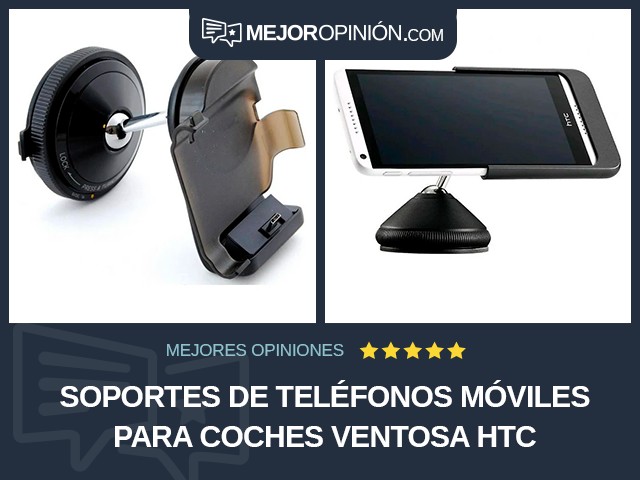 Soportes de teléfonos móviles para coches Ventosa HTC