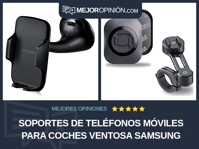 Soportes de teléfonos móviles para coches Ventosa Samsung