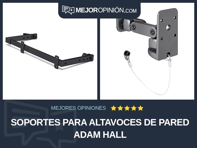 Soportes para altavoces De pared Adam Hall