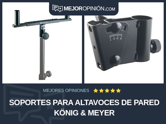 Soportes para altavoces De pared König & Meyer