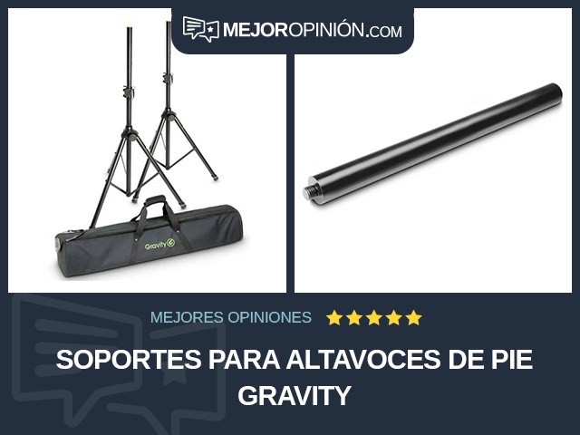 Soportes para altavoces De pie Gravity