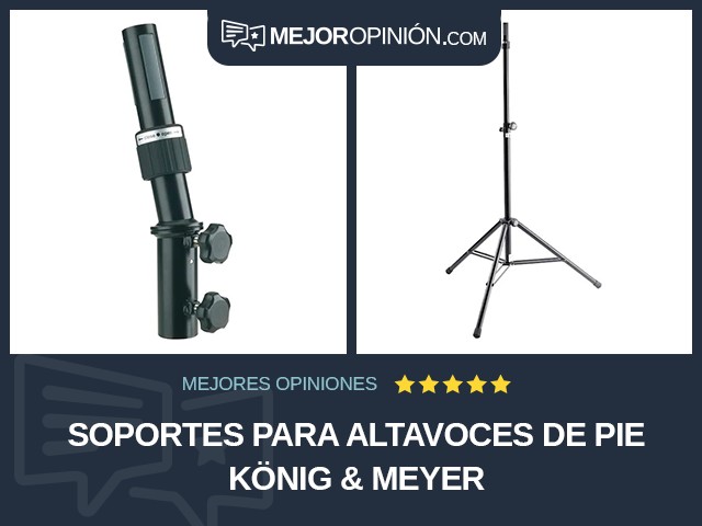 Soportes para altavoces De pie König & Meyer