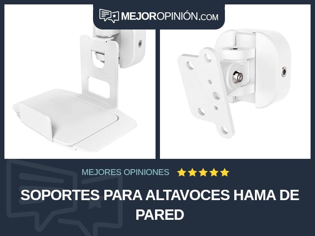 Soportes para altavoces Hama De pared