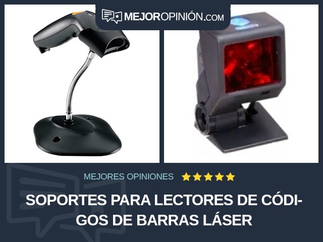 Soportes para lectores de códigos de barras Láser