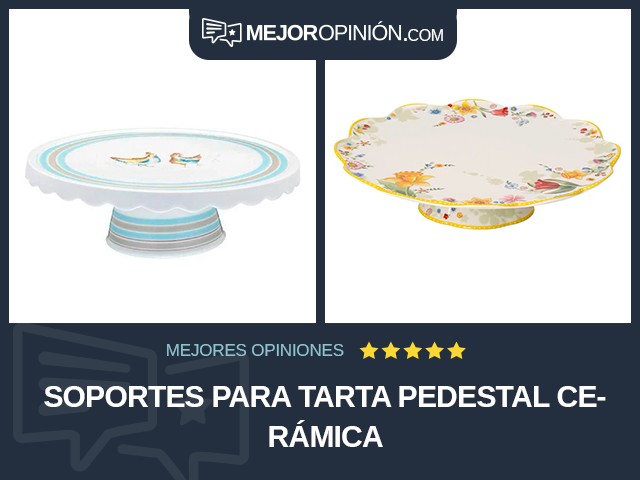 Soportes para tarta Pedestal Cerámica