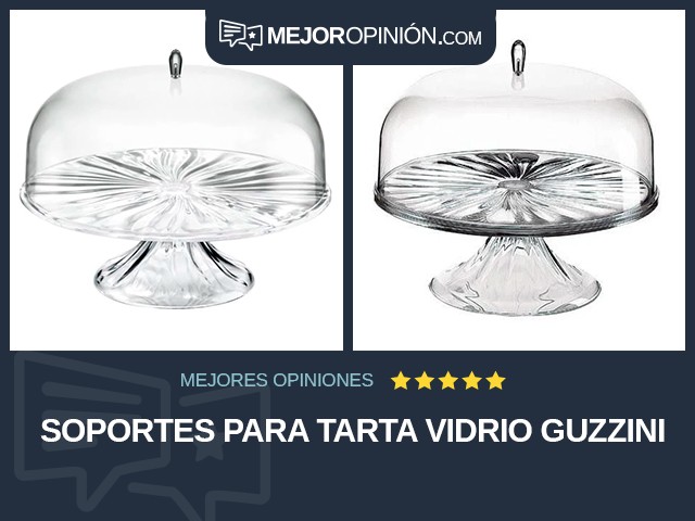 Soportes para tarta Vidrio Guzzini