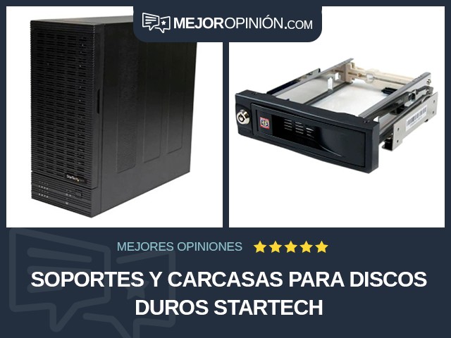 Soportes y carcasas para discos duros StarTech