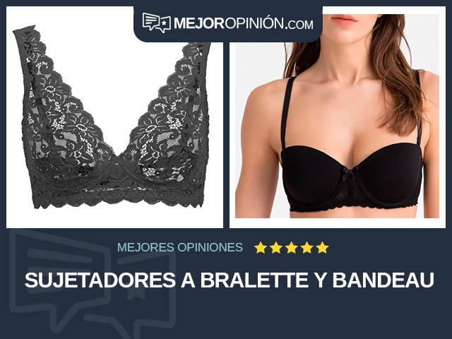 Sujetadores A Bralette y bandeau