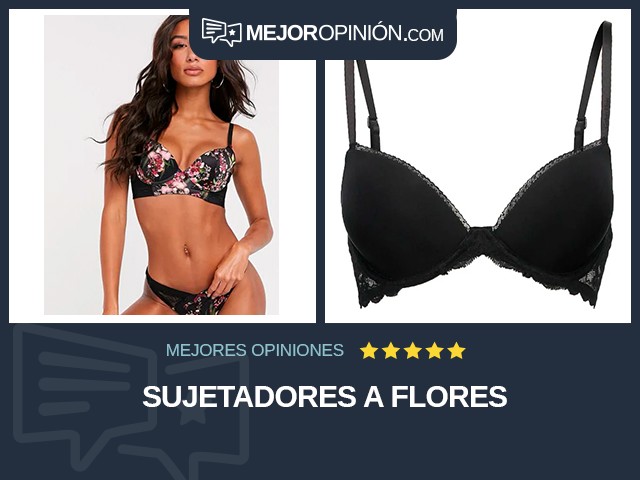 Sujetadores A Flores