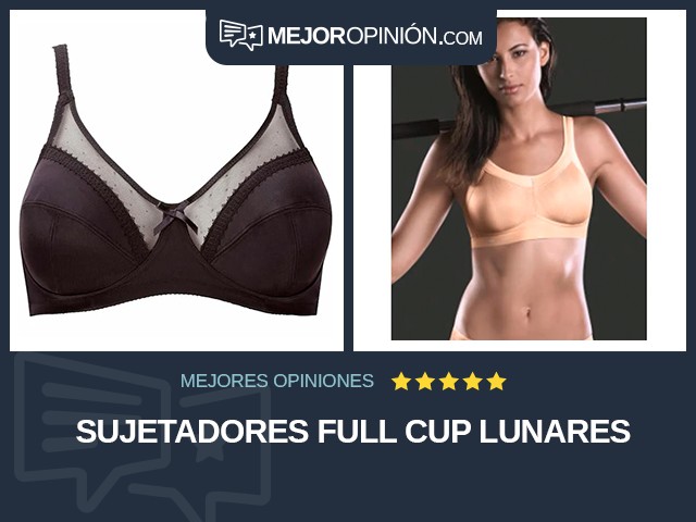 Sujetadores Full cup Lunares