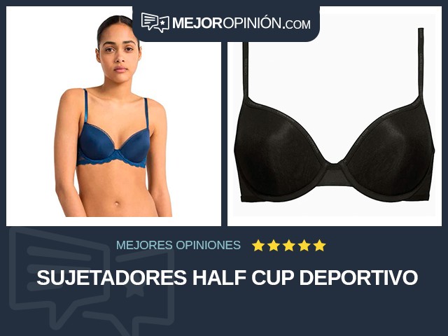 Sujetadores Half cup Deportivo