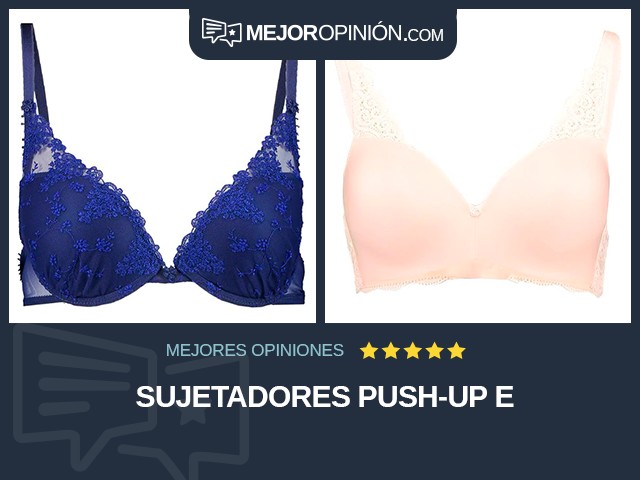 Sujetadores Push-up E