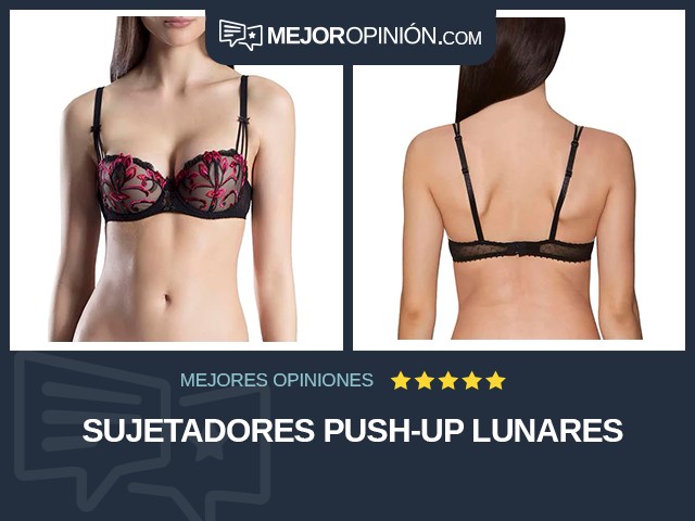 Sujetadores Push-up Lunares