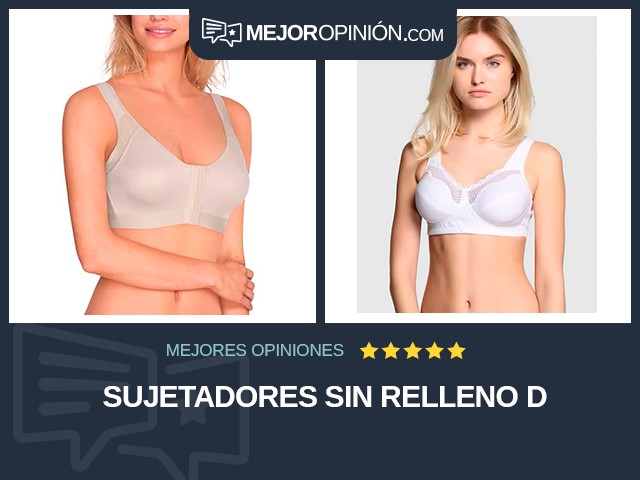 Sujetadores Sin relleno D