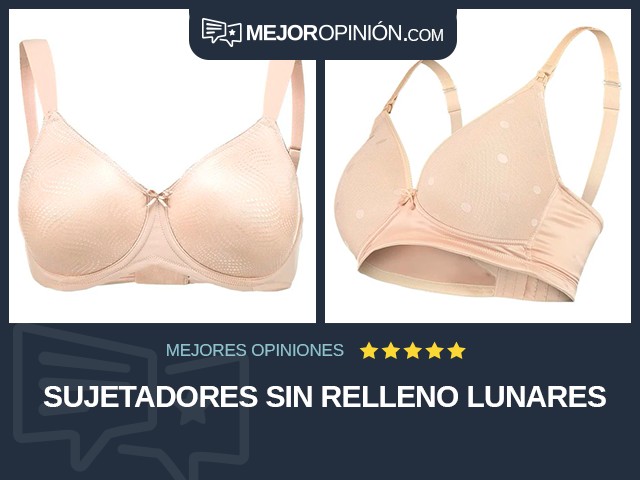 Sujetadores Sin relleno Lunares