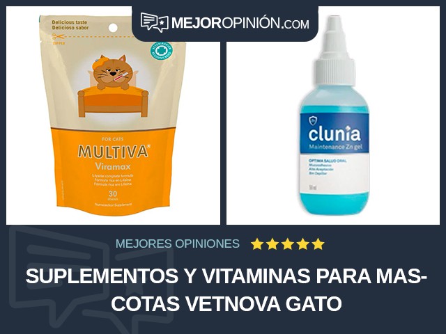 Suplementos y vitaminas para mascotas VetNova Gato