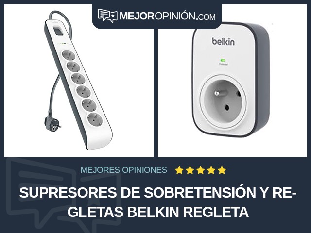 Supresores de sobretensión y regletas Belkin Regleta