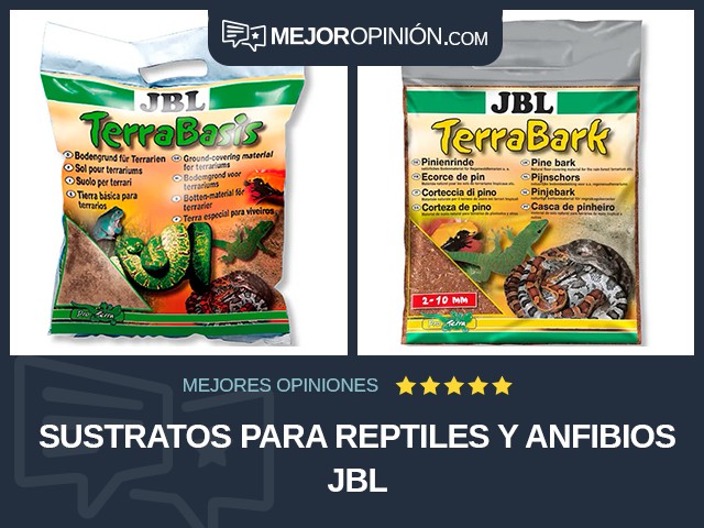 Sustratos para reptiles y anfibios JBL