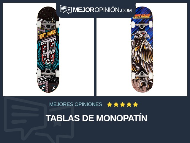 Tablas de monopatín