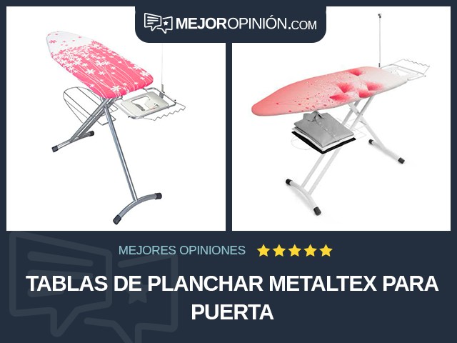 Tablas de planchar Metaltex Para puerta