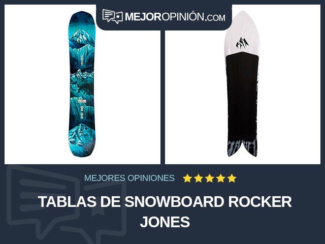 Tablas de snowboard Rocker Jones