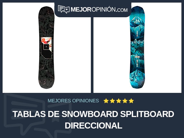 Tablas de snowboard Splitboard Direccional