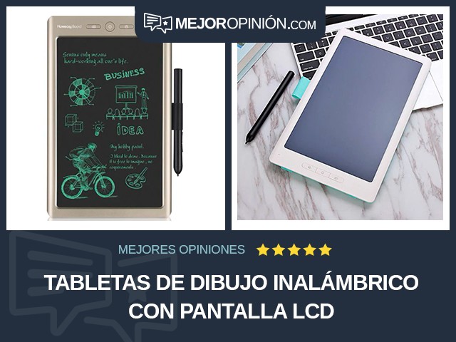 Tabletas de dibujo Inalámbrico Con pantalla LCD