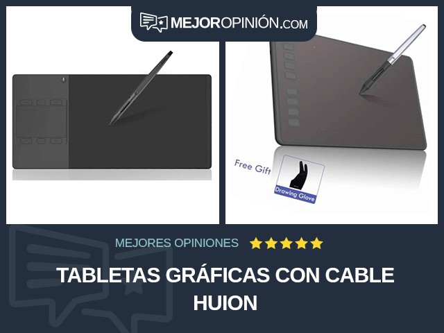 Tabletas gráficas Con cable Huion