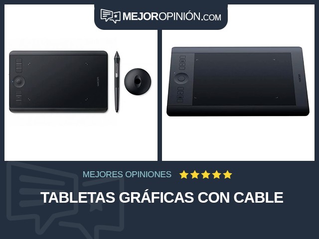 Tabletas gráficas Con cable