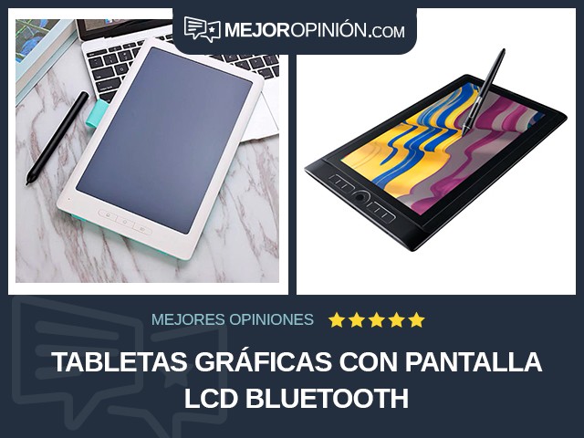 Tabletas gráficas Con pantalla LCD Bluetooth