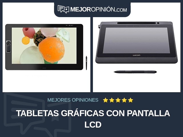 Tabletas gráficas Con pantalla LCD