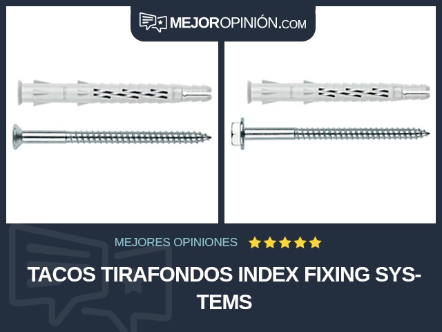 Tacos tirafondos INDEX Fixing Systems