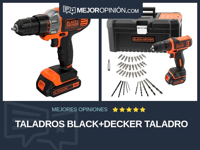 Taladros BLACK+DECKER Taladro