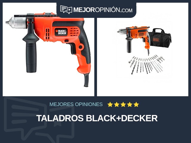 Taladros BLACK+DECKER