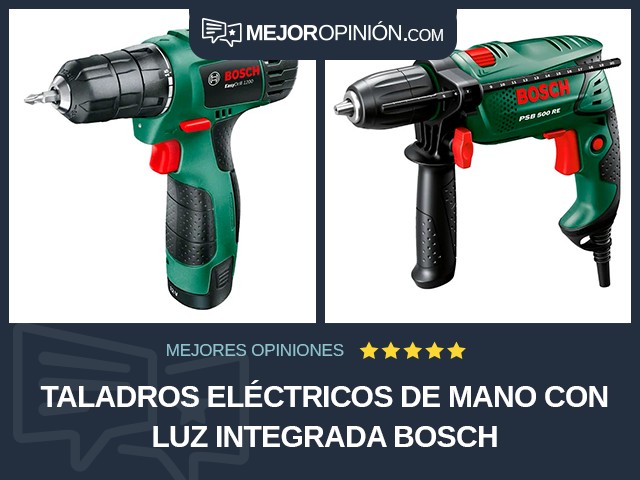 Taladros eléctricos de mano Con luz integrada Bosch