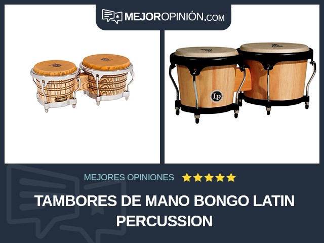 Tambores de mano Bongo Latin Percussion