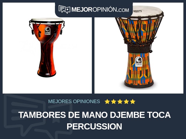 Tambores de mano Djembe Toca Percussion