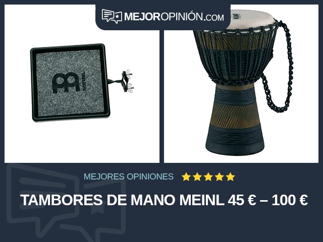 Tambores de mano MEINL 45 € – 100 €