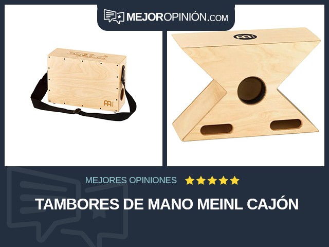 Tambores de mano MEINL Cajón