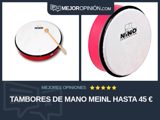 Tambores de mano MEINL Hasta 45 €