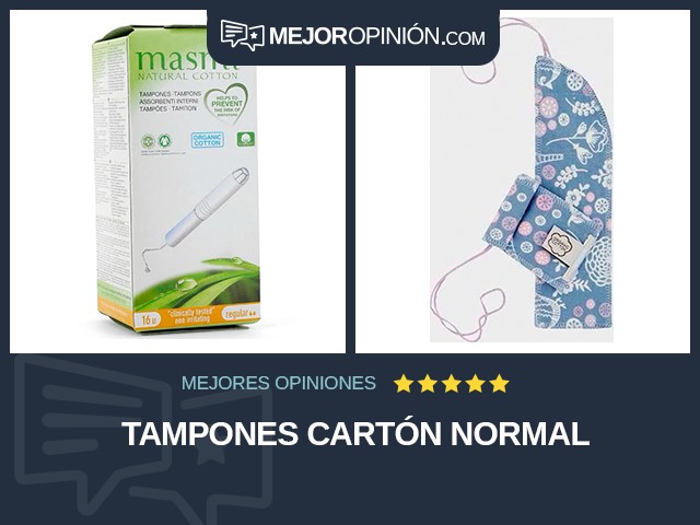 Tampones Cartón Normal