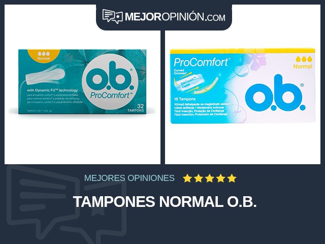 Tampones Normal o.b.