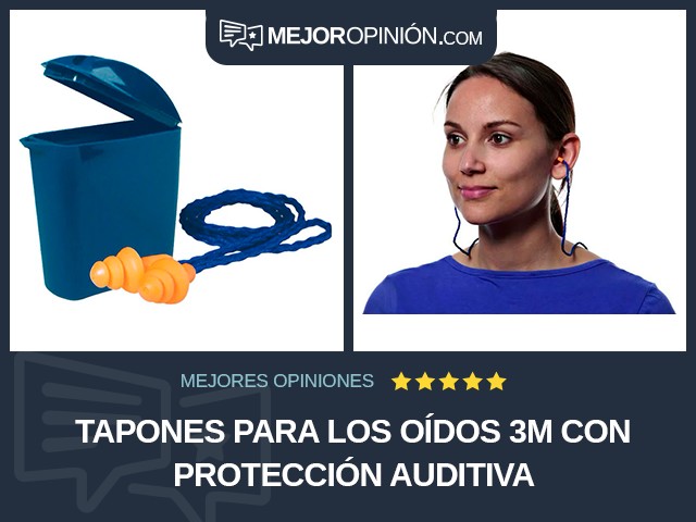 Tapones para los oídos 3M Con protección auditiva