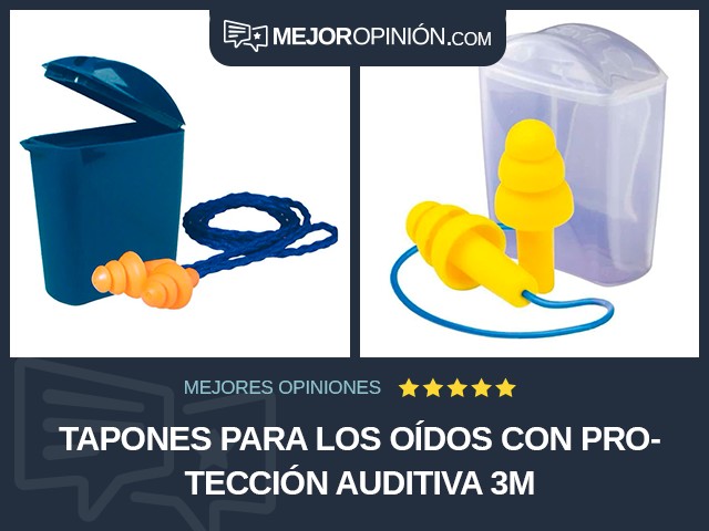 Tapones para los oídos Con protección auditiva 3M