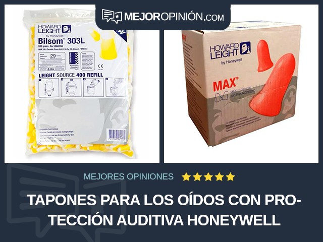 Tapones para los oídos Con protección auditiva Honeywell